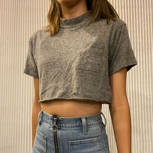 UO high neck crop top